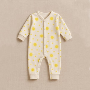 Baby Jumpsuit Schnittmuster: Unisex Strampler (PDF-Schnittmuster)