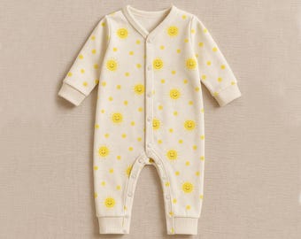Baby Jumpsuit Sewing Pattern: Unisex Romper (PDF Pattern)