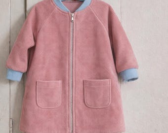Girls Coat Sewing Pattern PDF | Cozy Zipper Coat for Kids | Stylish Outerwear with Pockets