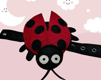 Baby Crib Mobile Sewing Pattern: Ladybug, Sheep & Flower Felt Toys (PDF Pattern)