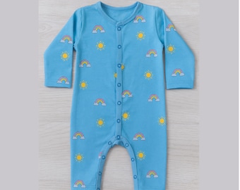 Baby Sleepsuit Pattern: Adaptive Clothing with Feeding Tube Access (PDF Download)| 1,5 - 3 Y