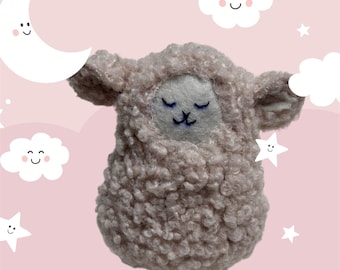 Baby Crib Mobile Sewing Pattern PDF: Sheep, Ladybug & Flower Toys