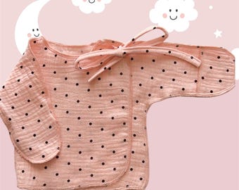 Boho Baby Sewing Pattern Set: Shirt, Pants, Hat, Mittens (PDF Download 0-6 Months)