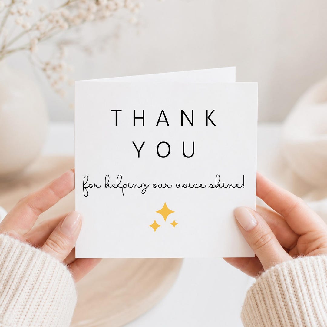 Music Teacher Thank You Card Printable 5x5, Drama Teacher Appreciation ...