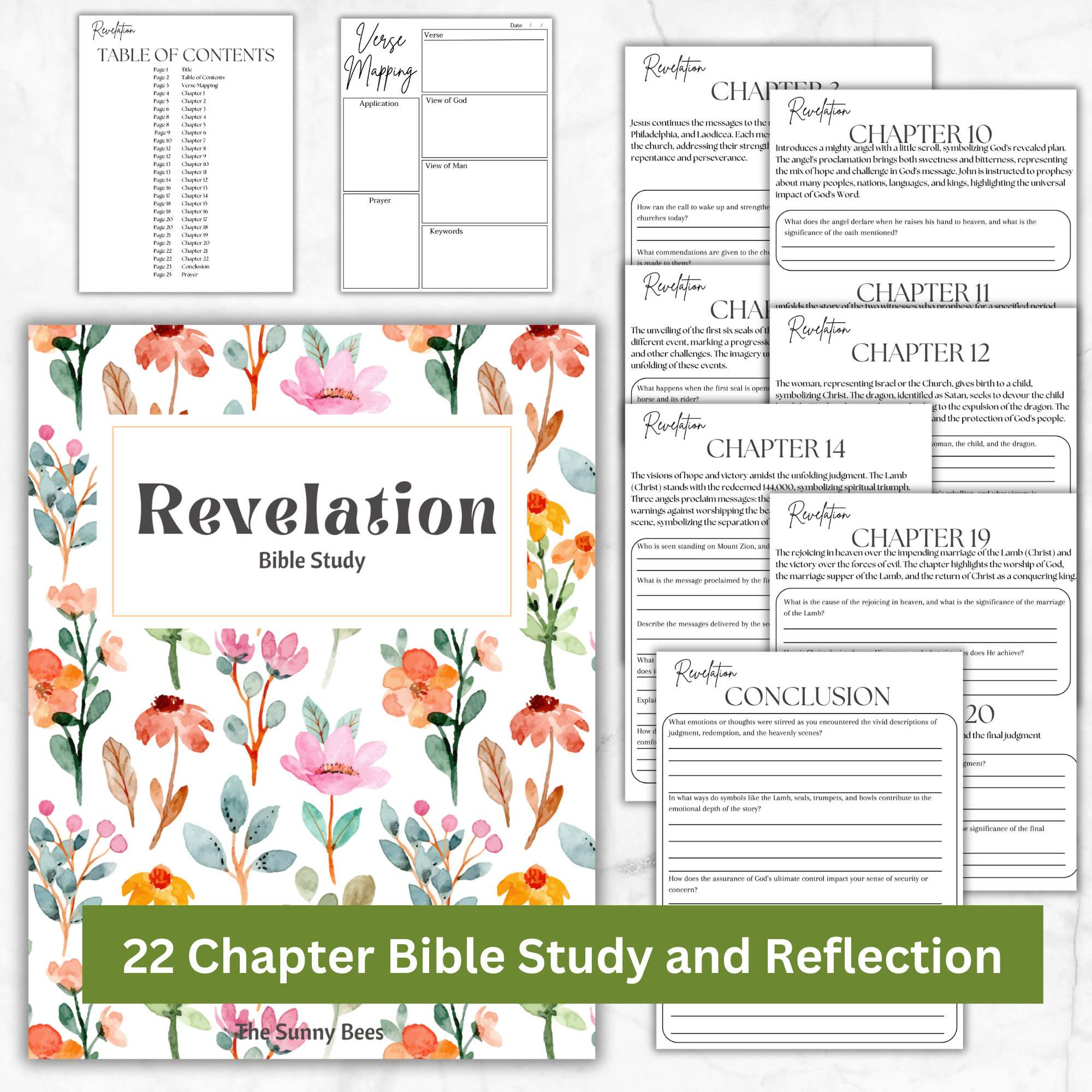 Revelation Women's Bible Study Bible Verse Verse Scripture Reflection for Small Groups Women Retreat Questions John Testimony the Seal Study - Etsy for Free Printable Bible Study On Revelation