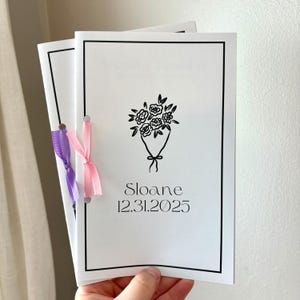 Wedding Activity Busy Book Kids Party Gifts for Children at Weddings Custom Name Wedding Favors for Kids Coloring Wedding Booklet Children Bild 15