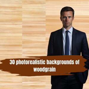 30 photorealistic woodgrain backgrounds, woodgrain, digital backgrounds collection, Photoshop, wood, PNG files