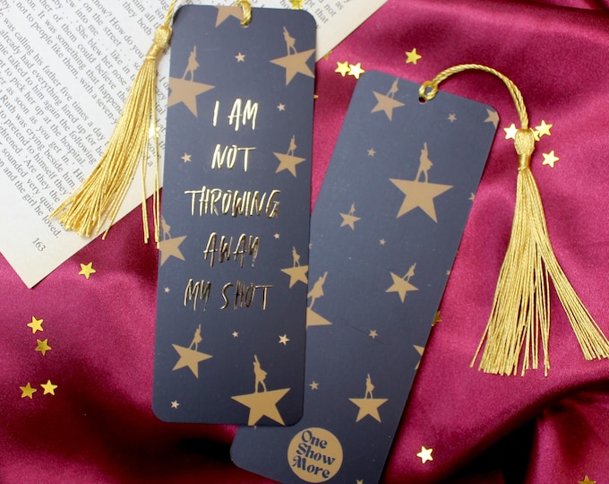 Hamilton The Musical Bookmark