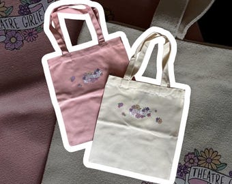 Theatre Girlie Canvas Tote Bag