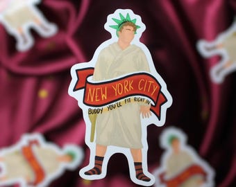 Two Strangers The Musical Dougal Sticker