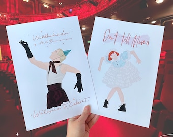 Cabaret The Musical Foil Prints