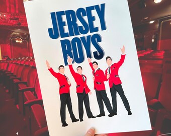 Jersey Boys The Musical Foil Prints