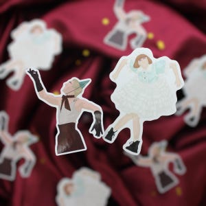 Sally Bowles and Emcee Cabaret The Musical Sticker