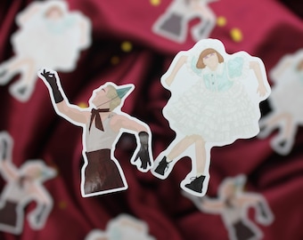 Sally Bowles and Emcee Cabaret The Musical Sticker