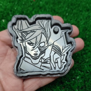 Danda Silikonform - akrobatische Seidenform - Anime Schmuck Silikonform - Anime SchlüsselanhängerForm - DIY Anime Schlüsselanhänger Basteln - AnimeForm