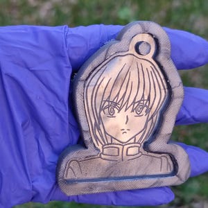 Hunter Kurapika Form / Silikonform / Anime Malform / Form für Epoxidharz / Kurapika Rote Augenform / Hunter und Hunter Form