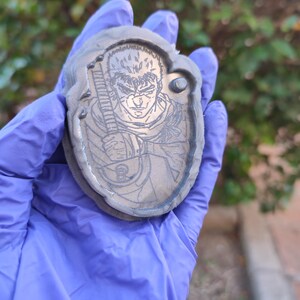 Berserkerform 2 / Silikonform / Anime-Malform / Epoxidharzform / Gutsform / Gatsu-Form 2