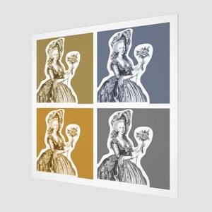 Let Them Eat Colour - Versailles Metals - Art Print (square)