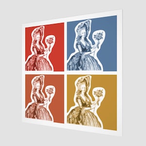 Let Them Eat Colour - Rococo Twilight - Art Print (Square)