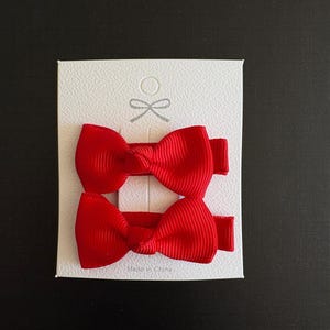 Baby&#39;s First Bow - Fully Lined Bows for Baby&#39;s Soft Head