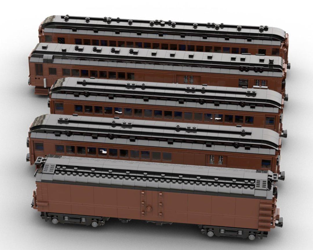 Digital Instructions ONLY, Pennsylvania Railroad Passenger Car Set