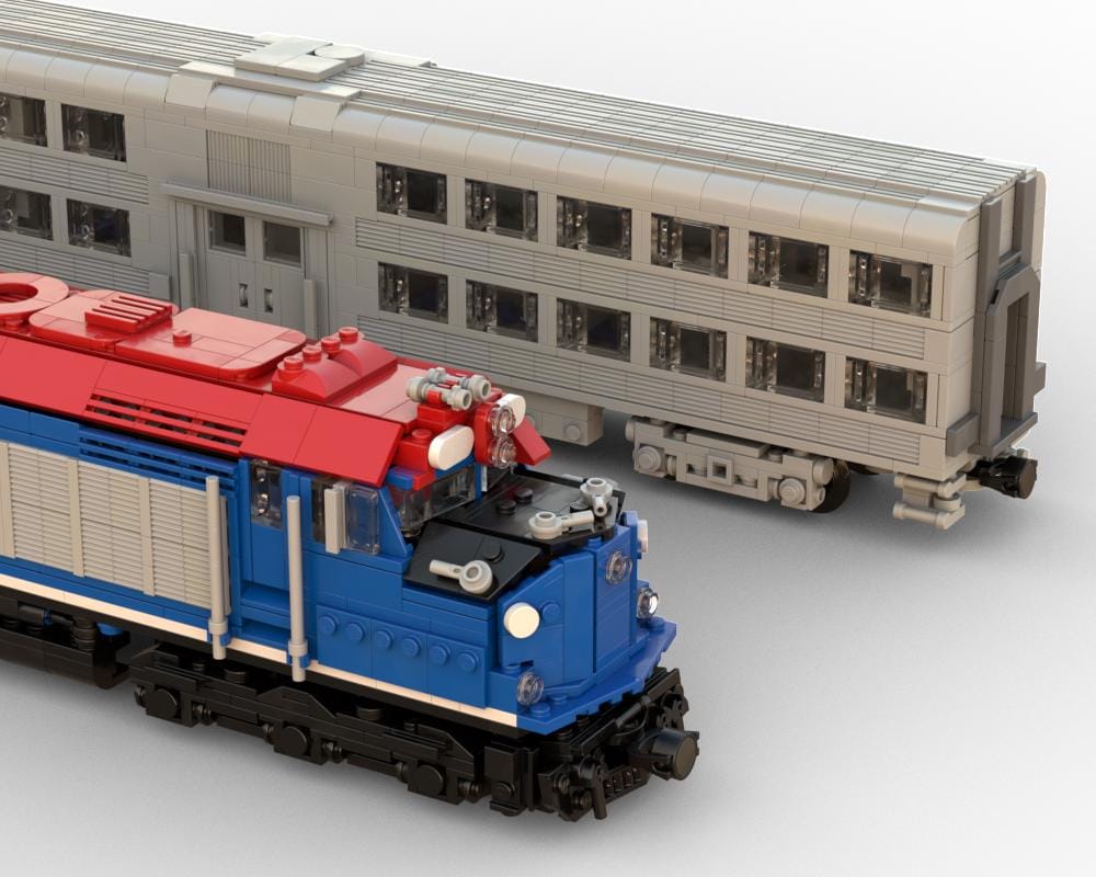 Digital Instructions ONLY, Metra EMD F40C and Bilevel Car, 1:48