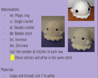 Crochet Ghost Pattern