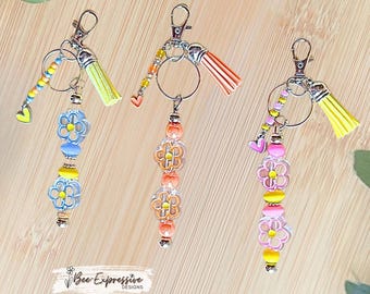 Flower Keychains