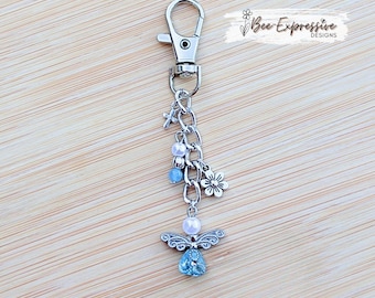 Handmade, Angel, Charm Chain: Bag Accessory, Charms, Guardian Angel