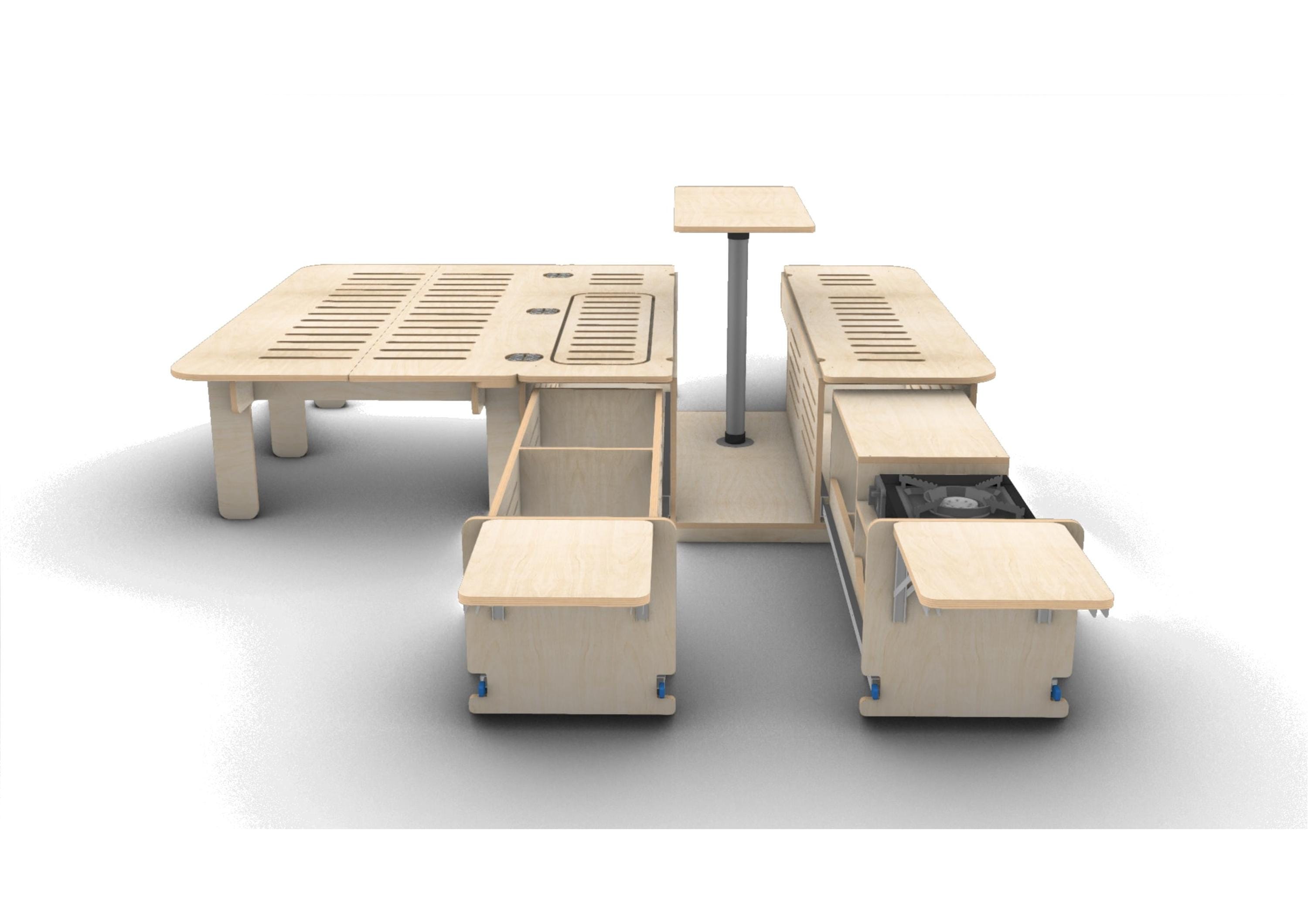 Dxf Files Rv Canister RHS - Side Opening Universal Camper Plans - DXF Files for CNC - 3D ...