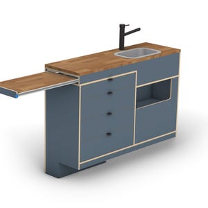 Sprinter MWB Camper Van Conversion Floor Plan: Us/euro Layout (digital ...