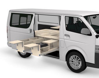 RHS - Side Opening Universal Camper Plans - DXF Files for CNC - 3D model - Digital Download