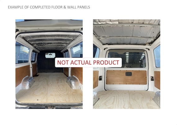 Toyota Hiace LWB Floor and Wall Templates | CNC DXF Files (digital