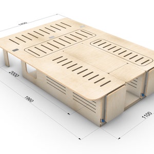 Universal Camper Van Conversion Plans V1: CNC DXF Files (digital ...