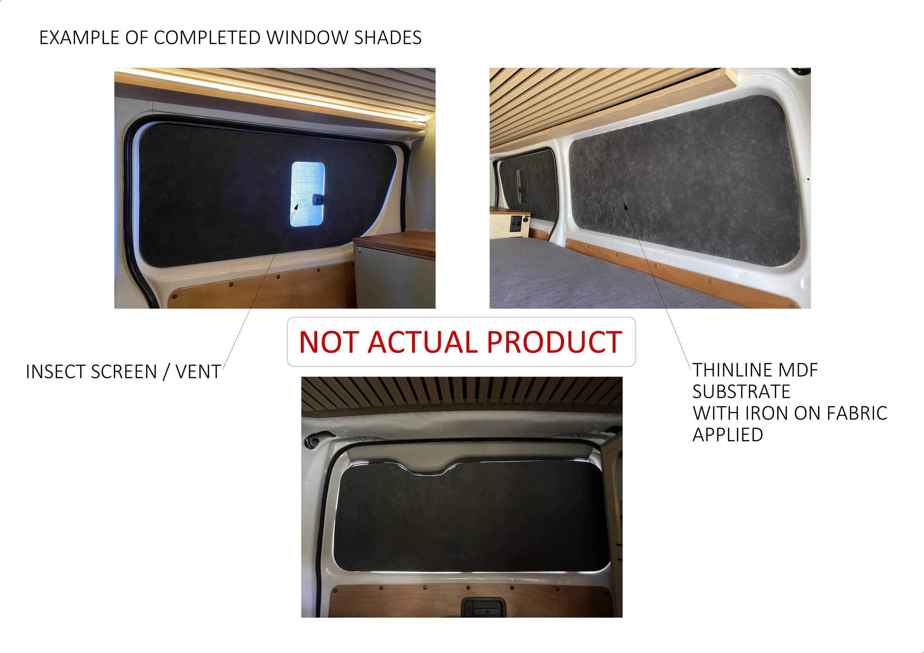Toyota Hiace LWB Floor and Wall Templates | CNC DXF Files (digital