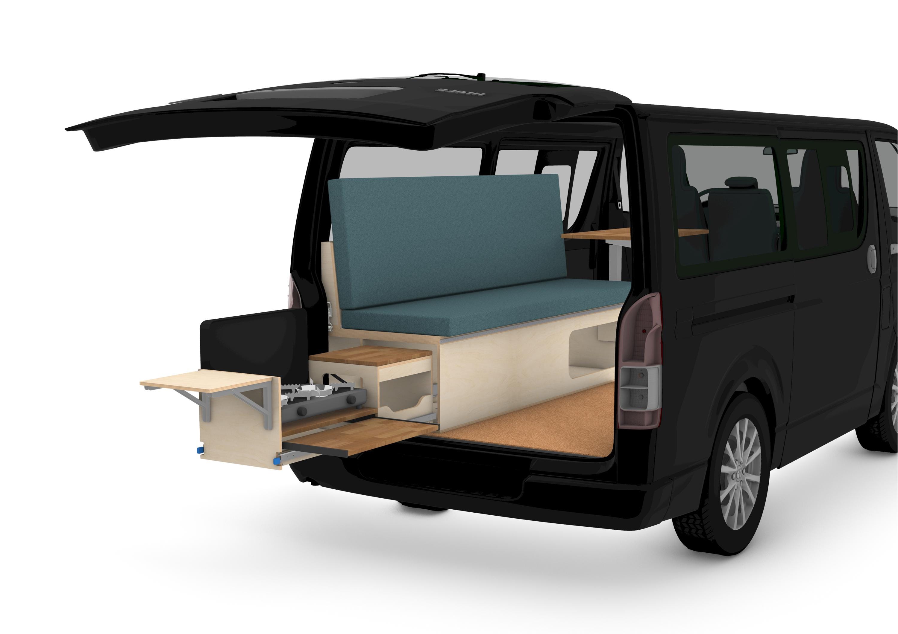 Tiny House Converting A Minibus To A Van Camper Van Box Vancubic