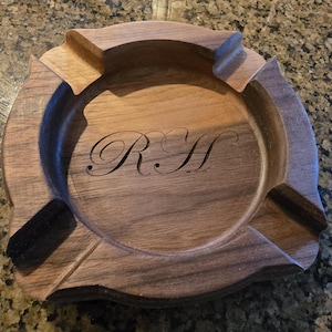 Zigarrenaschenbecher CNC-Datei Personalisiert