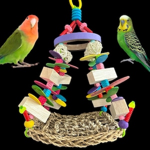 Avian Paradise Bird Toy Swing