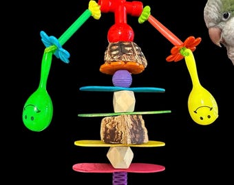 Maraca Hands Bird Toy