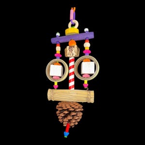 Pine Cone Picnic Foraging Bird Toy