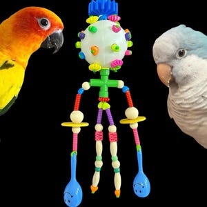 Rainbow Retreat Bird Toy