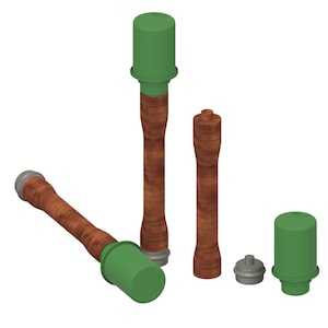 Steilhandgranate - M24 Stick Grenade Replica
