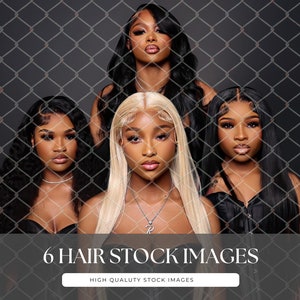 6 Hair Stock Photos, Hair Stock Images, Beauty Stock Photos,  Wig Stock Photos, Hair Model Stock Photos, Instant Download