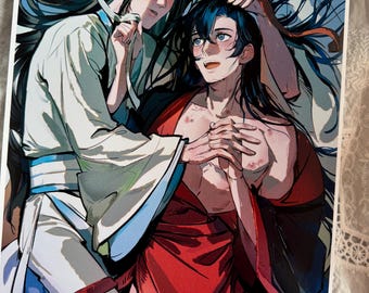 MDZS A4 Poster, everyday means everyday, Wangxian, Untamed Grandmaster of Demonic Cultivation, Mo Dao Zu Shi, The Founder of Diabolism,Yaoi