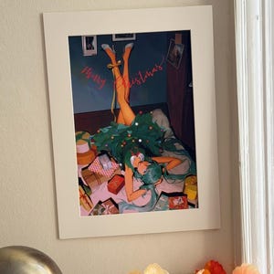 Árvore de Natal Hatsune Miku, Impressão artística, Cartões comemorativos, Cartão postal, Cartão-presente, Natal, Presente de Natal, Presente de Natal, Arte de fã, Giclée