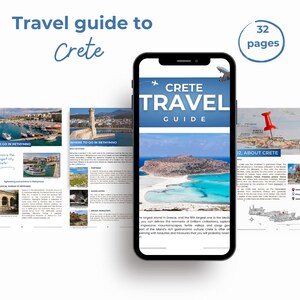 Guia de viagem para Creta - tudo o que você precisa saber sobre sua viagem - livreto de viagem editável