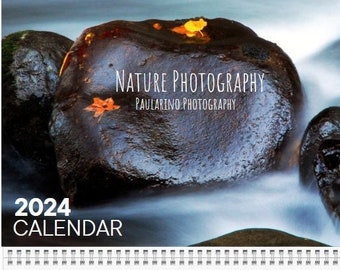 Nature Calendar, Nature Wall Hanging Calendar, Nature Photography Calendar 2024, Wall Hanging Nature Photography Calendar