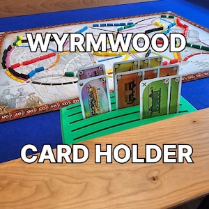 Accesorio de mesa con soporte para cartas Wyrmwood, compatible con mesa de juego modular y Prophecy, accesorios para juegos de mesa