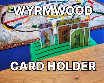 Wyrmwood Card Holder Table Accessory, Modular Game Table and Prophecy Compatible, Board Game Accessories
