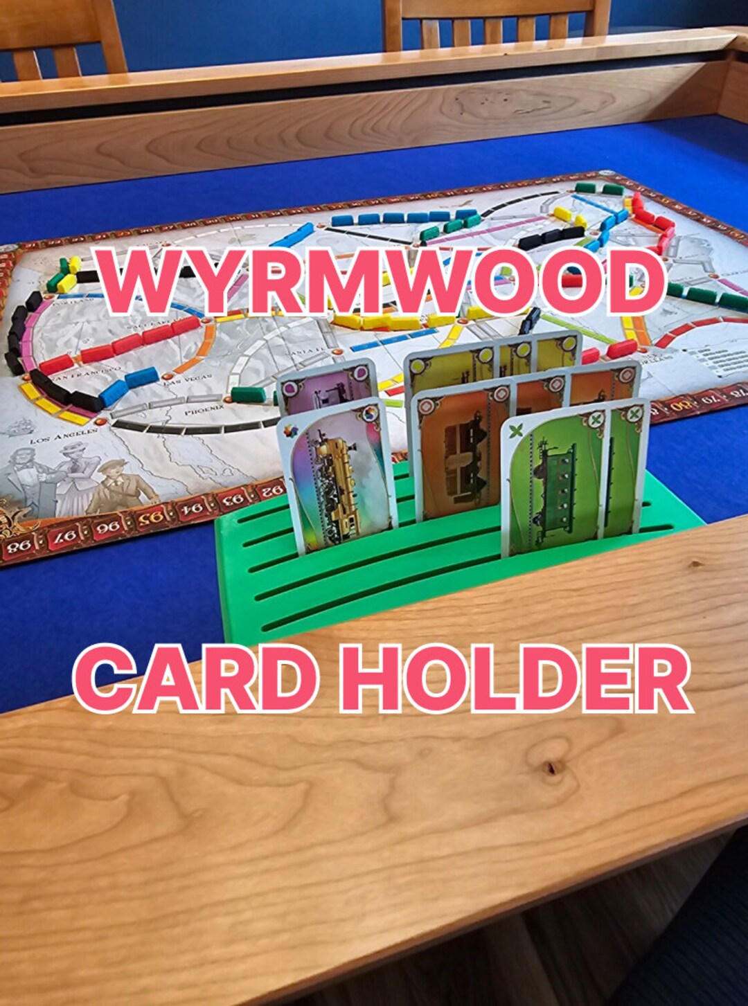 Wyrmwood Card Holder Table Accessory, Modular Game Table and Prophecy